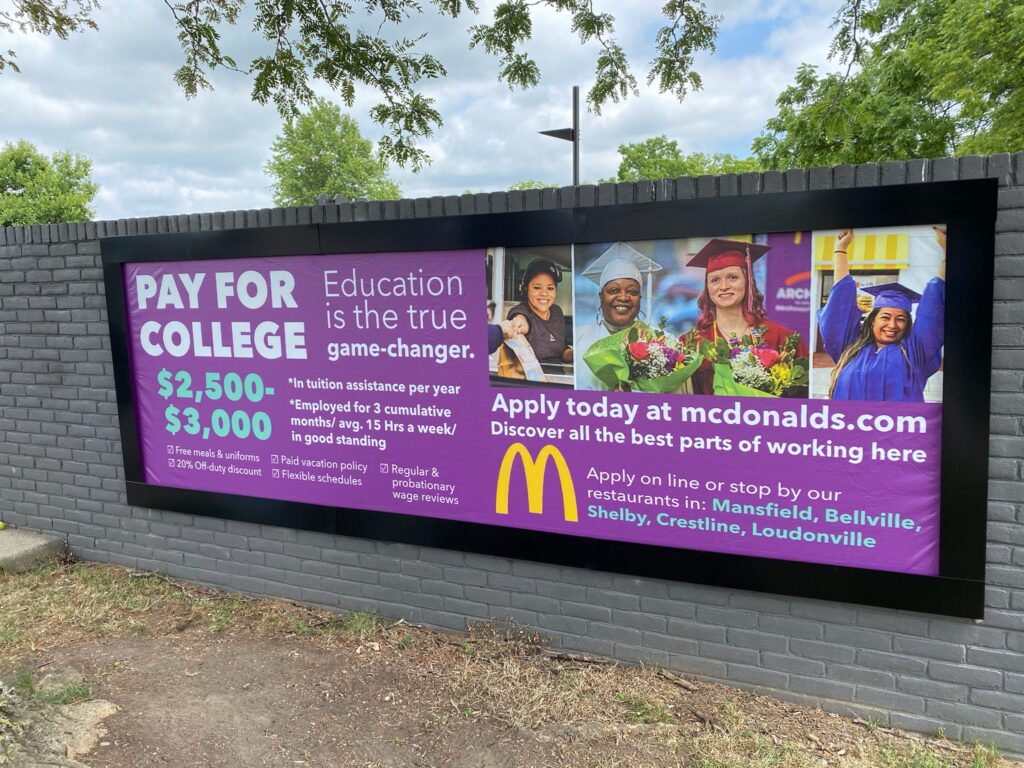 McDonalds-College-tuition-Lind-SignSpring-BannerFrame-Hinge-1024x768